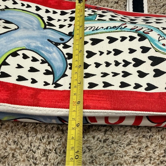 Brighton ‘On the Wings of Doves’ Canvas Love Tote - Picture 9 of 9